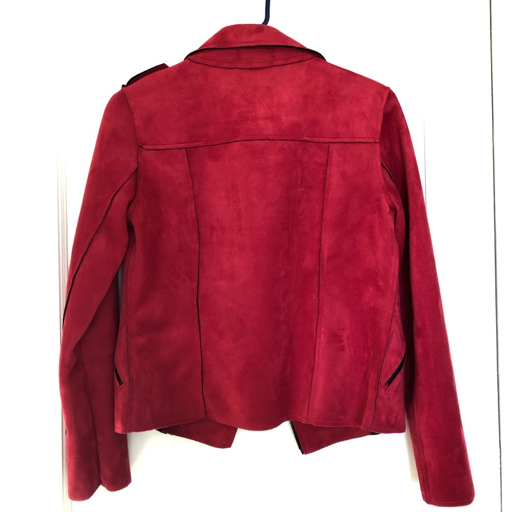 Red Polyester Jacket - Picture 2 of 2